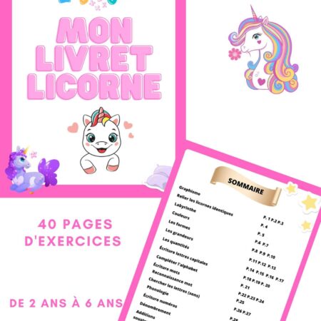Livret Licorne