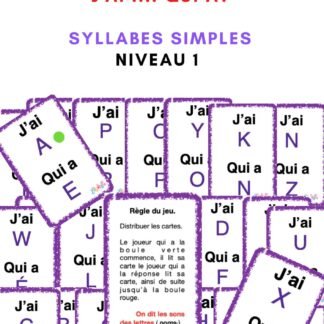 Jeu J'ai... Qui A ? Capitales 1
