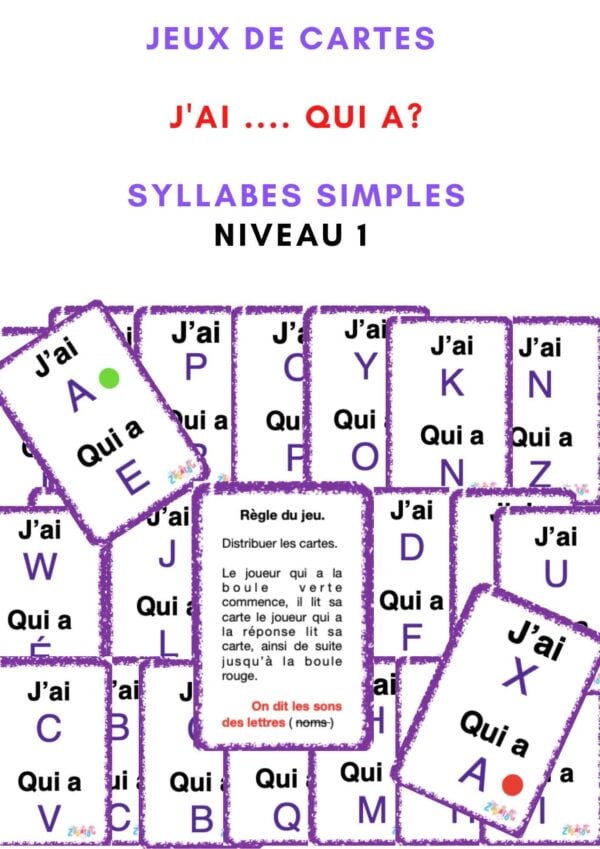 Jeu J'ai... Qui A ? Capitales 1