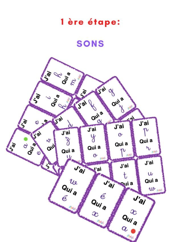 Jeu J'ai... Qui A ? Cursives 1 – Image 2