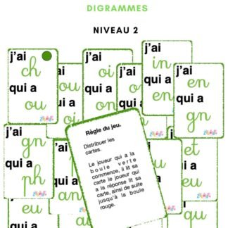 Jeu J'ai... Qui A ? Cursives 2