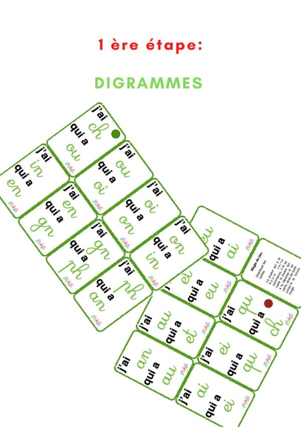 Jeu J'ai... Qui A ? Cursives 2 – Image 2