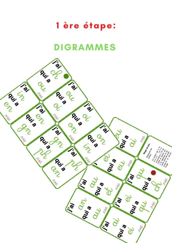 Jeu J'ai... Qui A ? Cursives 2 – Image 2