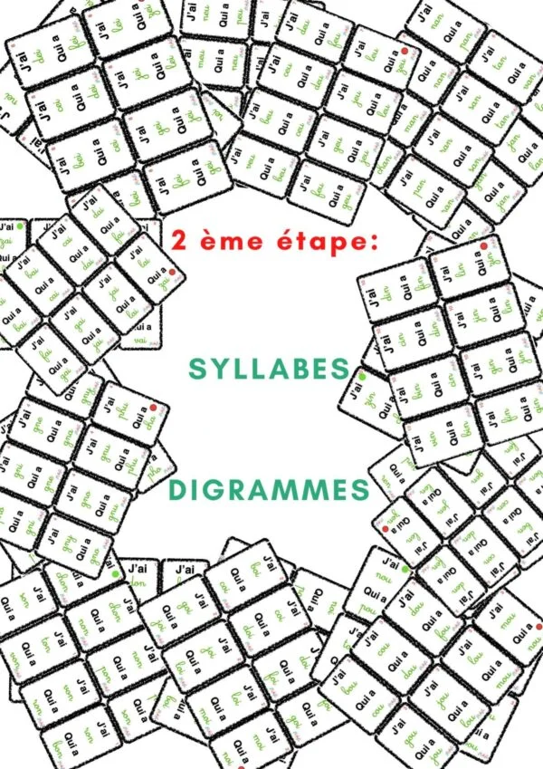 Jeu J'ai... Qui A ? Cursives 2 – Image 3