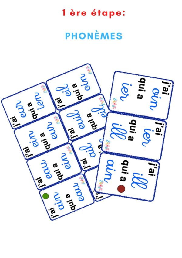 Jeu J'ai... Qui A ? Cursives 3 – Image 2