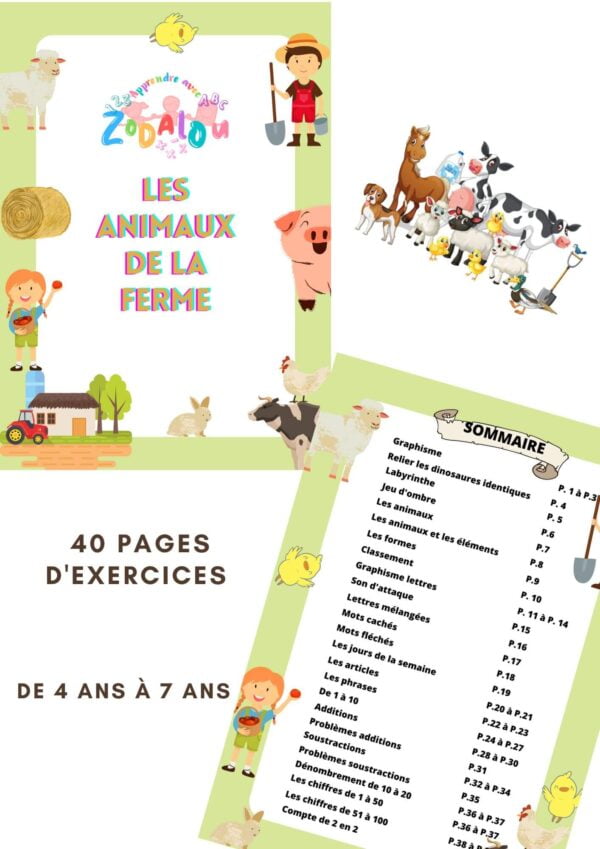 Les Animaux De La Ferme