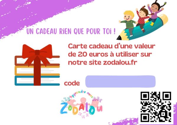 Carte Cadeau 20€