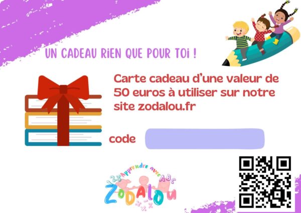 Carte Cadeau 50€