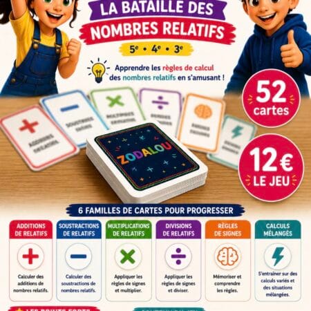 Bataille des nombres relatifs